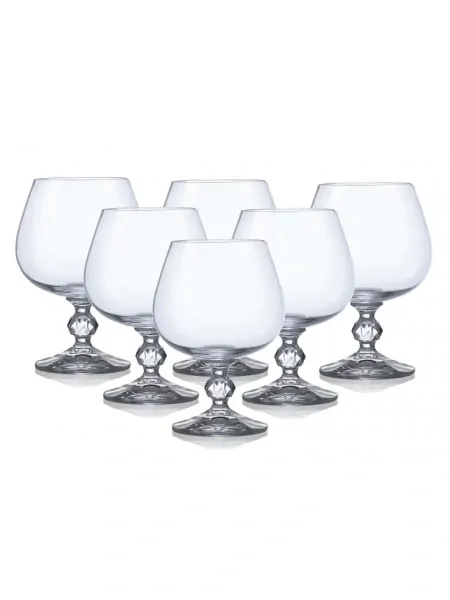 Crystalex sklenice na Brandy a Koňak Claudia 250 ml