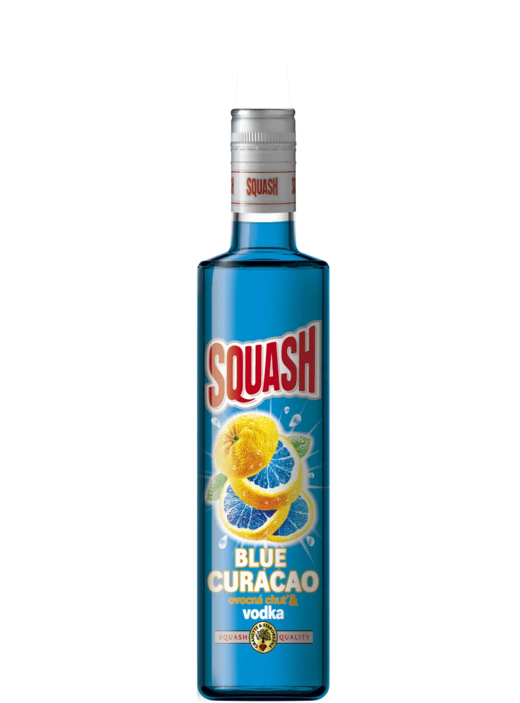 SQUASH Blue Curacao 18% 0,5l
