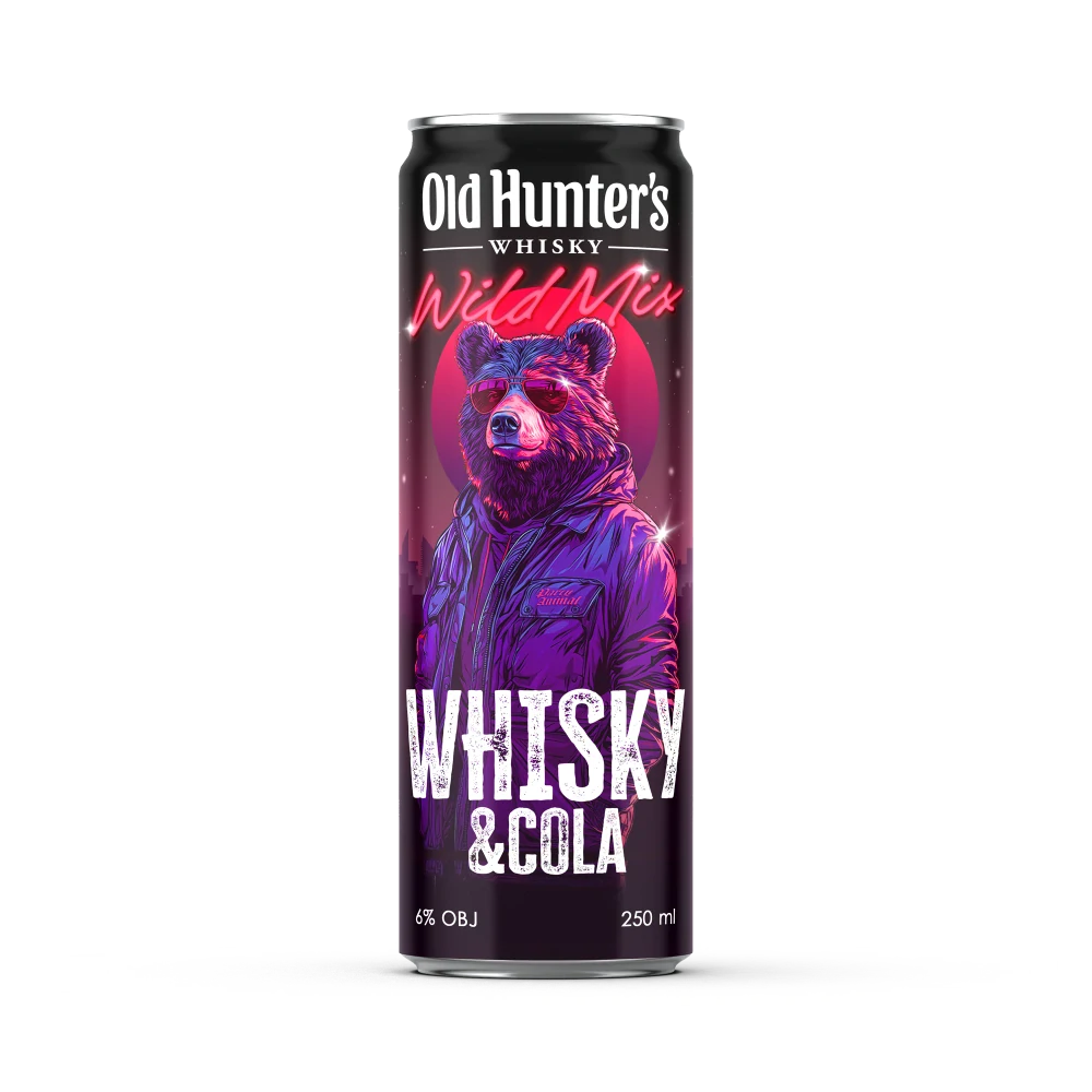 Old Hunter's Whisky & Cola 6% 0,25l