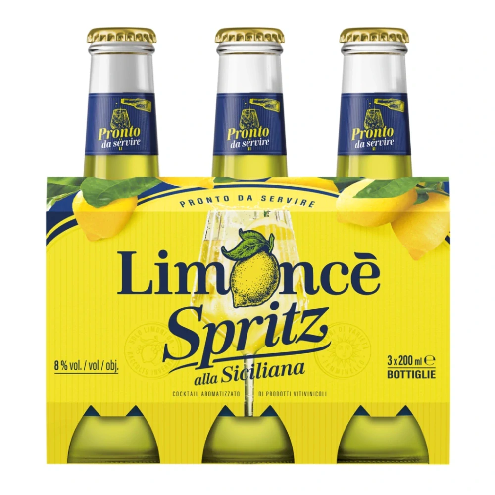 Limoncè Spritz 8% 3x 0,2l