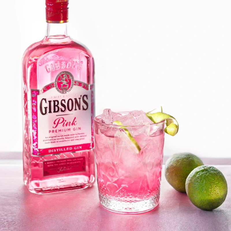 Gibson's Pink Premium Gin 37,5% 0,7l
