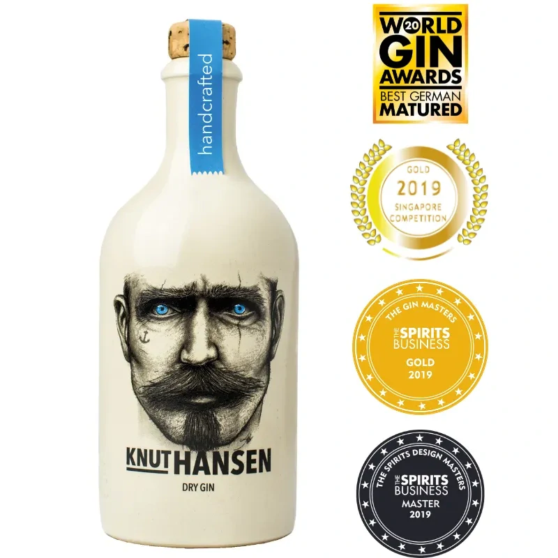 Knut Hansen Dry Gin 42% 0,5l