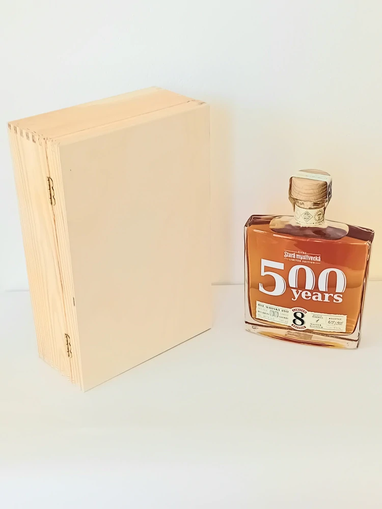 Stará Myslivecká SINGLE BARREL DOUBLE OAKED 40% 0,7l dřevěný box