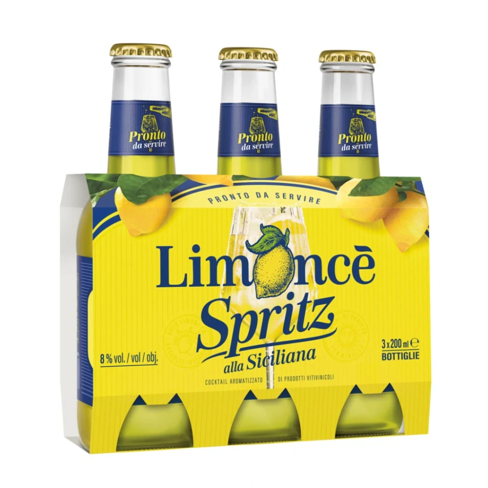 Limoncè Spritz 8% 3x 0,2l