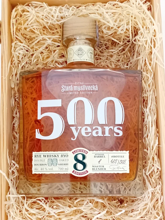 Stará Myslivecká SINGLE BARREL DOUBLE OAKED 40% 0,7l dřevěný box
