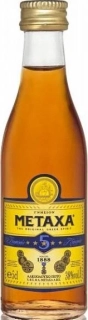 Metaxa 5* 38% 0,05l 