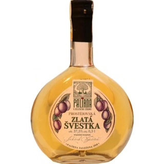Prostějovská Zlatá Švestka 37,5% 0,5l