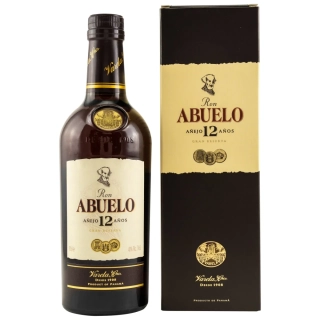 Abuelo 12YO 40% 0,7l dárkové balení