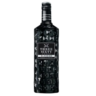 Three Sixty Black Vodka 42% 0,7l