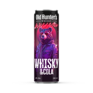 Old Hunter's Whisky & Cola 6% 0,25l