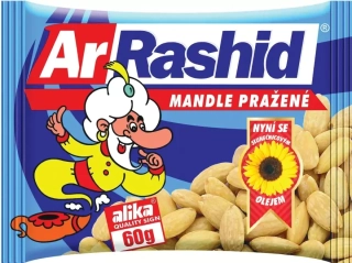 Ar Rashid Mandle blanšírované pražené solené 60 g