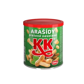 Alika Arašídy KK pražené nesolené 200 g