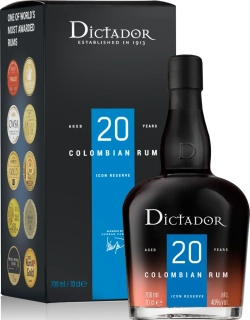 Dictador 20YO Icon Reserve 40% 0,7l