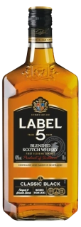 Label 5 Classic Black Whisky 40% 0,7l