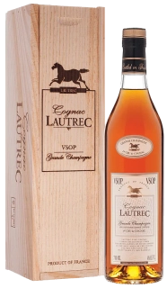 Lautrec VSOP Grande Champagne 40% 0,7 l (dřevěný box)
